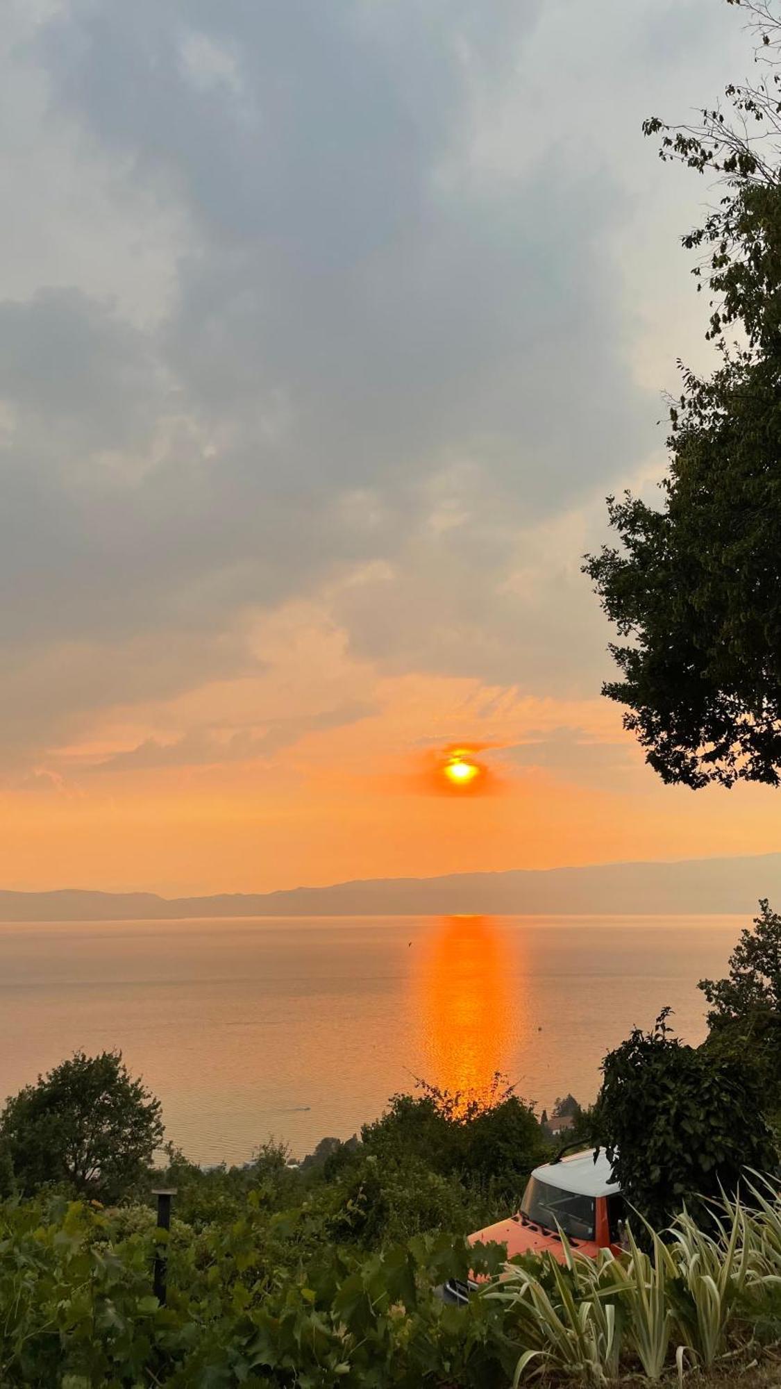 Sunset House Apartman Ohrid Kültér fotó
