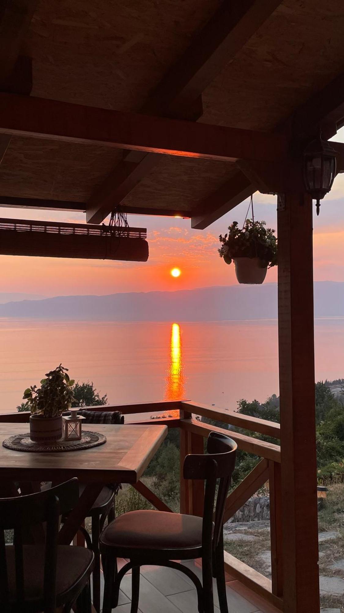 Sunset House Apartman Ohrid Kültér fotó